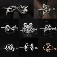 【YF】❁☬∈  Celtics Knots Runes Hairpins Metal Hair Stick Accessories Holder Jewelry руны