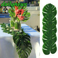 [Dailynews] 12pcs Monstera Leaf Table FLAG cutlery MAT Coaster Family Wall Decoration fake flowere