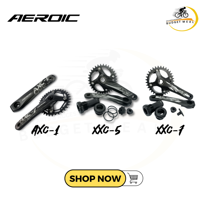 AEROIC CRANK SET ALLOY CRANK SET HOLLOWTECH CRANK ONE BY CRANK SQUARE