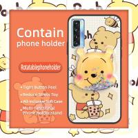 cartoon New Arrival Phone Case For TCL 20S/20 5G/20L/20L+ TPU protective Silicone glisten Waterproof Anti-dust foothold