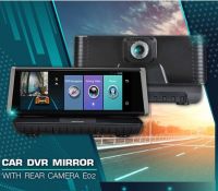 CAR DVR MIRROR WITH REAR CAMERA E02