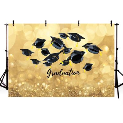 【Worth-Buy】 Graduation ฉากหลังปาร์ตี้ Graduate Custom แบนเนอร์ฉากหลังถ่ายภาพขอแสดงความยินดีหนังสือหมวกฉากหลังรูปภาพ G-538