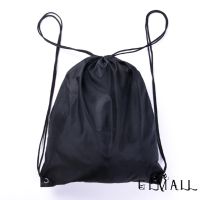 ➤GMLUni Sports Waterproof Drawstring Bags String Bag Solid Color Backpack Pull Rope Female Men Gym Bag Casual Sport Shoe Bags