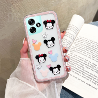 ใหม่เคสใสสำหรับ Realme C53ลวดลายน่ารักสร้างสรรค์เคสนิ่มลายการ์ตูน REALMEC53กรอบซิลิโคลนกันกระแทก