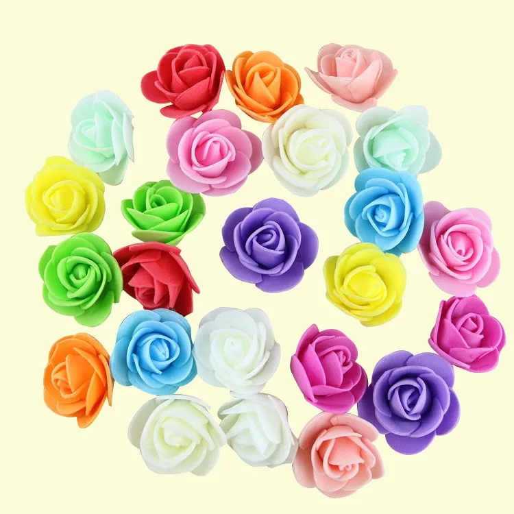 Glitter Roses,25pcs Glitter Flowers Foam Rose With Stem For DIY Wedding  Bridal Bouquet Home Party Christmas Decoration Party Birthday,Valentine'S