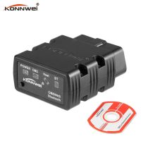 Gearray KW902 ELM327บลูทูธOBD2วินิจฉัยรถเครื่องสแกนเนอร์อุปกรณ์อ่านรหัส OBD2 เชื่อมต่ออุปกรณ์ Bluetooth ระบบแอนดรอย อุปกรณ์ เครื่องมือ สแกรน Auto Scanner