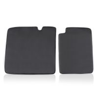 2x Side Edge Leather Film Scuff Plate Guard Protector Model 3Y Easy to Clean and Install Protect Origional Panel W91F