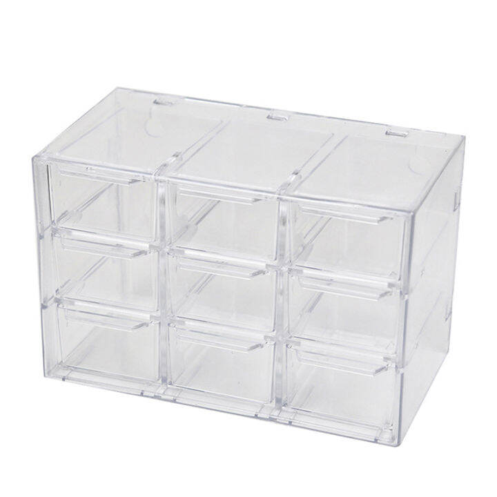 Graceful Desktop Drawer Organizer Mini Drawers Plastic Desk Craft