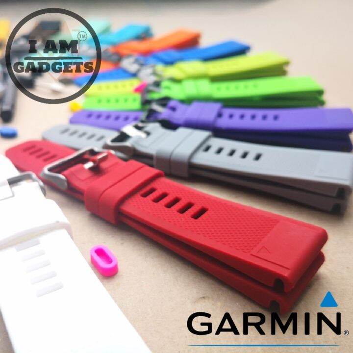 พร้อมส่ง-สายสำหรับ-garmin-fr935-945-fenix-5-fenix6-apach-60s-สามารถใช้กับ-instinct-ได้-sาคาต่อชิ้น-เฉพาะตัวที่ระบุว่าจัดเซทถึงขายเป็นชุด