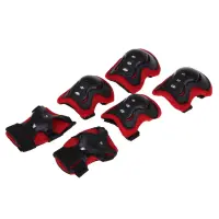 Moon STARer 6Pcs Skating Protective Gear Set Bicycle Skateboard Skate Roller Protector