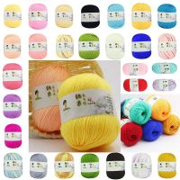 ✼◑❂ 50g 6ply Cashmere Yarn Baby Knitting Supersoft Wool Colorful hand LOT Knitted Scarf Craft Sweater Handcraft babycare Crochet