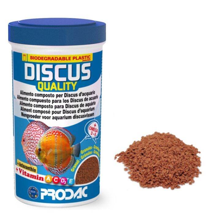 (500g) PRODAC PROBITS Compound granulated feed to feed Discus fish Made