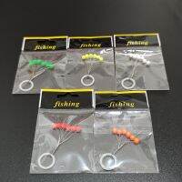 【YF】❍♨☊  30pcs/lot Round Seven-star Float 5 Color 00  0  1  2  3  4  5  Bobber Carp Fishing Pesca Buoy J492