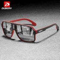 【hot】 DUBERY 2020 Fashion Men Polarized Sunglasses Frame Mirror Colorful Polarization Glasses UV400 Outdoor Goggles D4 1