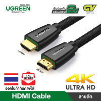 UGREEN สายHDMI to HDMI V2.0 รองรับ 4K/3D ที่ 60 Hz สายถัก สายยาว 0.5 - 5 เมตร รุ่น HD118