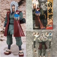 Shfiguarts นารูโตะชิปปุเดน Jiraiya ชุดของขวัญวันเกิดโมเดลโมเดลคอลเลกชันของเล่นแอคชั่นส่วน Uchiha Hitachi