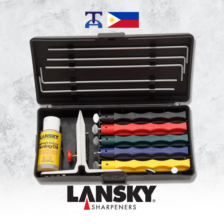 Lansky Deluxe 5 Stone Sharpening Kit