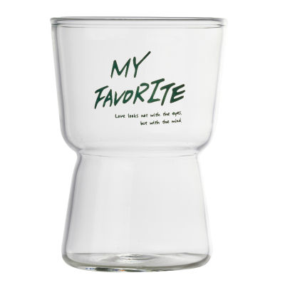 LASSIETTE แก้วมัคแก้วโปรดของฉัน (350 มล., 450 มล.) บนโต๊ะอาหารสีเขียว