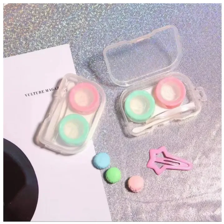 DW Color Contact Lens Case Cute Contact Lenses Kit | Lazada PH