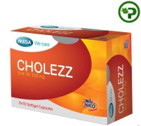 Mega We Care Cholezz 500 mg  30 cap เมก้า วีแคร์ คริล ออยล์ (30 แคปซูล) Krill Oil 1กล่อง