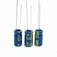 20pcs/lot 63V 47UF aluminum electrolytic capacitor size 6*12 47UF 20% Electrical Circuitry Parts