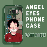 สำหรับการ์ตูน Samsung Galaxy S8 Plus ตัวยางนิ่มเคสโทรศัพท์มือถือลูฟี่เคสโทรศัพท์มือถือเคสกันกระแทกดีไซน์เพื่อการป้องกันกล้องคลุมทั้งหมดใหม่