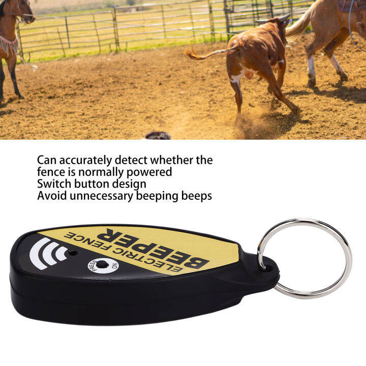 Electric Fence Beeper ABS Fence Voltage Tester for Farms Home Gardens