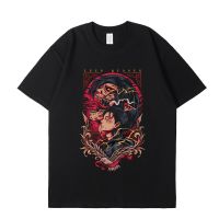 JHPKJAnime Attack on Titan T-Shirt for Men’s cotton Cartoon Tee Classic T Shirt Japanese Manga Short Sleeve oversize Tees 4XL 5XL 6XL