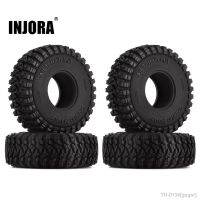 ❧✁ gsger INJORA-Pneus para Carros de Crawler RC Atualização 1:18 1:24 SCX24 TRX4M AX24 T1008 1.0 Pneus Rodas 58x20mm