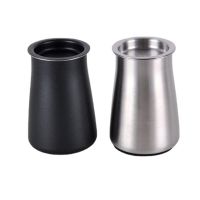 Stainless Steel Coffee Bean Powder Sieve Filter Coffee Cup Tank For Barista Grinder Tools Household Kitchen Coffee Accesspries