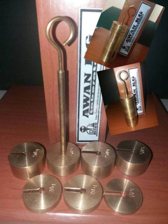 beban bercelah 250 gram asli kuningan | Lazada Indonesia