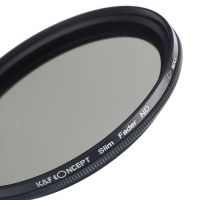 K&amp;F Concept 46 / 58 / 62 / 67 / 72 / 77 / mm ฟิลเตอร์ Fader ND2 - ND400 Neutral Density ความหนาแน่นเป็นกลางตัวแปร