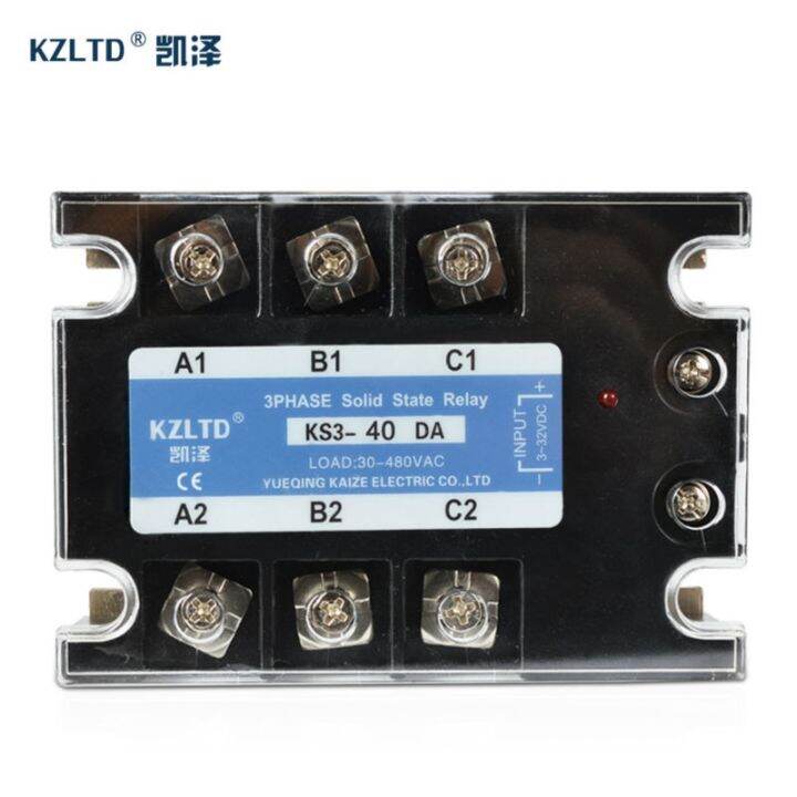 TSR40DA AC Output Solid State Relay 40A 332V DC to 30480V AC 3 Phase