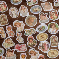 30pack Mini Stickers Cute Angel Dream Handbook Planner European Retro DIY Diary Decoration Label Scrapbook Wholesale New