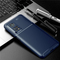 【Quality】 C&amp;T e-Mart Mi10t Pro Case กันชนซิลิโคนคาร์บอนไฟเบอร์ปกหลังสำหรับ Mi10t Case 10 T 10 T T10 Pro 5G กันกระแทก Coque