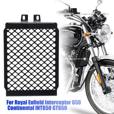 Black Motorcycle Radiator Guard Cover Metal Motorcycle Radiator Guard Cover for Royal Enfield Interceptor 650 Continental INT650 GT650
