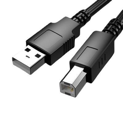 Kabel Koneksi Printer USB Tipe A Ke B USB Ekstensi Transmisi Data Tembaga Core Persegi Komputer Tambahan