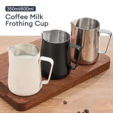 350ml Coffee Milk Frothing Creamer Mug SUS304 Stainless Steel Cup