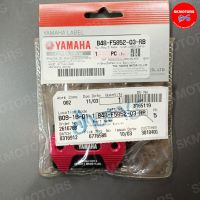 อะไหล่แต่ง YAMAHA แท้เบิกศูนย์ ‼️ ฝาปิดแม่ปั๊มดิสค์เบรค สีแดง/ดำ B48-F5852-Q3-RB สำหรับรถจักรยานยนต์ MSLAZ