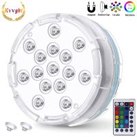 RGB Underwater Lamp 10 Led Waterproof pool Light Remote Control 16 Colors Lighting For Swimming Pools Night Party Garden Pond