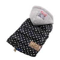 Winter Pet Dog Clothes Warm Polka Dot Puppy Pet Vest Jacket Waterproof Dog Coat Hoodies Chihuahua French Bulldog Clothing Outfit Clothing Shoes Access