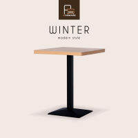 AS Furniture / WINTER (วินเทอร์)โต๊ะทั่วไป  โต๊ะไม้ โต๊ะทรงเหลี่ยมท็อปไม้ ป้องกันความร้อน ความชื้นได้ดี แข็งแรงทนทาน  ขาโต๊ะทรงเหลี่ยมทำจากเหล็กฐานเหลี่ยมแข็งแรงทนทาน พร้อมจุกยางกันรอยขีดข่วนกับพื้น ทรงสวย ทันสมัยใช้งานได้นาน ได้ทุกสถานที่ตามความต้องการา