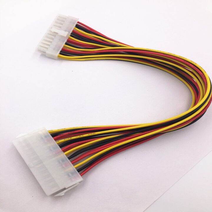 [Hot A] 30cm ATX 24 Pin Male to 24Pin Female Power Supply Extension