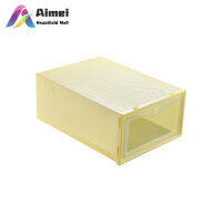 AIMEI กล่องเก็บรองเท้ากันฝุ่นหนา3ชิ้น,สำหรับผู้หญิงและผู้ชาย