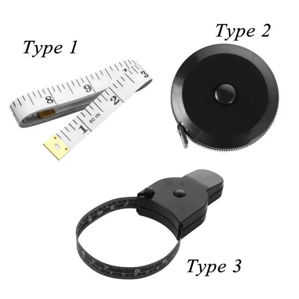 BQGBG63511 1/3PCS Dual Sided Tailor Seamstress Measuring Tape Ruler Tape  Sewing Accessories Retractable Tape Measure
