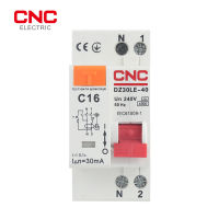 CNC DZ30LE-40 230V 1P + N RCBO MCB Residual Current Circuit Breaker พร้อม Over และ Short Current ป้องกันการรั่วซึม-Mumie