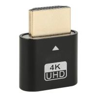 VGA จออะแดปเตอร์เสมือน HDMI-เข้ากันได้ DDC EDID ปลั๊กหลอก Headless-Ghost หน้าจอจำลองการแสดงผลกับไฟ LED