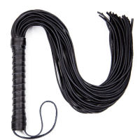 ขี่ม้าแส้68เซนติเมตรหนังแท้พู่ม้าแส้ที่มีการจัดการ Flogger แส้การเรียนการสอนการฝึกอบรมขี่อัศวินกลางแจ้งเครื่องมือ ~