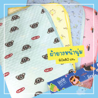 ผ้ายางรองฉี่ ซักได้หน้าผ้านุ่ม ผืนใหญ่ 60x80ซม. แบรน LittleHomeBaby