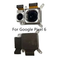 1ชิ้นกล้องหลังเดิมสำหรับ Google Pixel 6โมดูลกล้องหลังหลังสายเคเบิ้ลยืดหยุ่นสำหรับ Google Pixel 6ชิ้นใหญ่อะไหล่ซ่อมกล้องหลัง SXT37121สมาร์ทโฟน